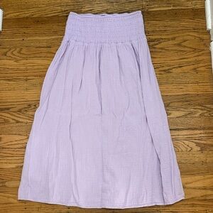 Old Navy Light Purple Lavender Maxi Skirt